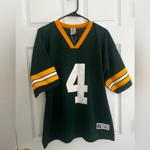 VINTAGE 90s LOGO 7 GREEN BAY PACKERS BRETT FAVRE JERSEY